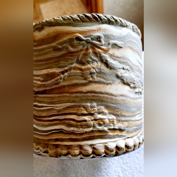 Beautiful Vintage Camanche Pottery Planter  5.5 Inches Aprox Southwestern Vase - Picture 2 of 5